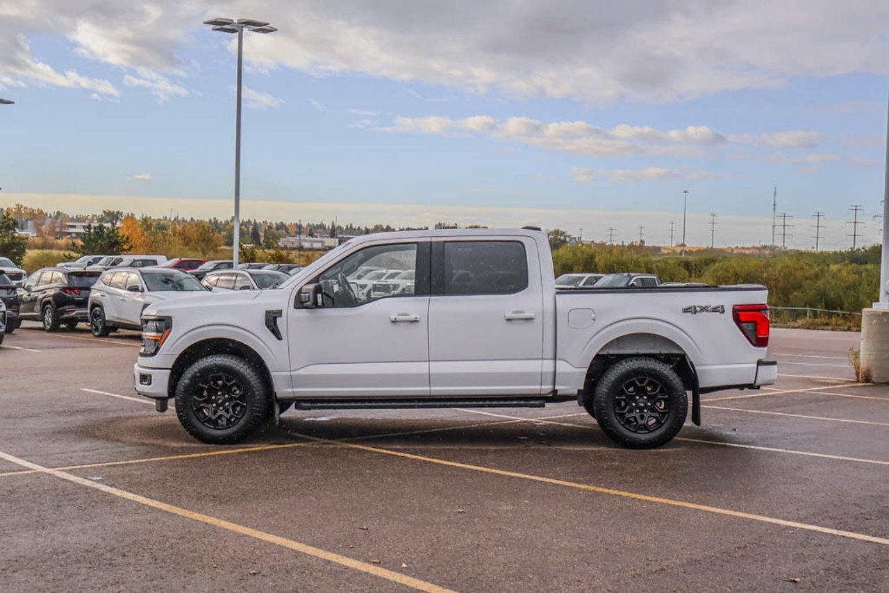 2025 Ford F-150 XLT 4WD SuperCrew 5.5' Box White Sherwood Park - photo #4