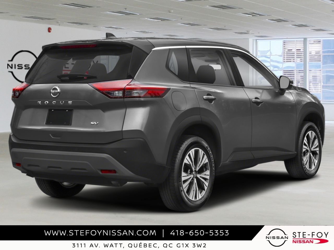 NISSAN Rogue 2021 Super noir Ste-Foy - photo #3