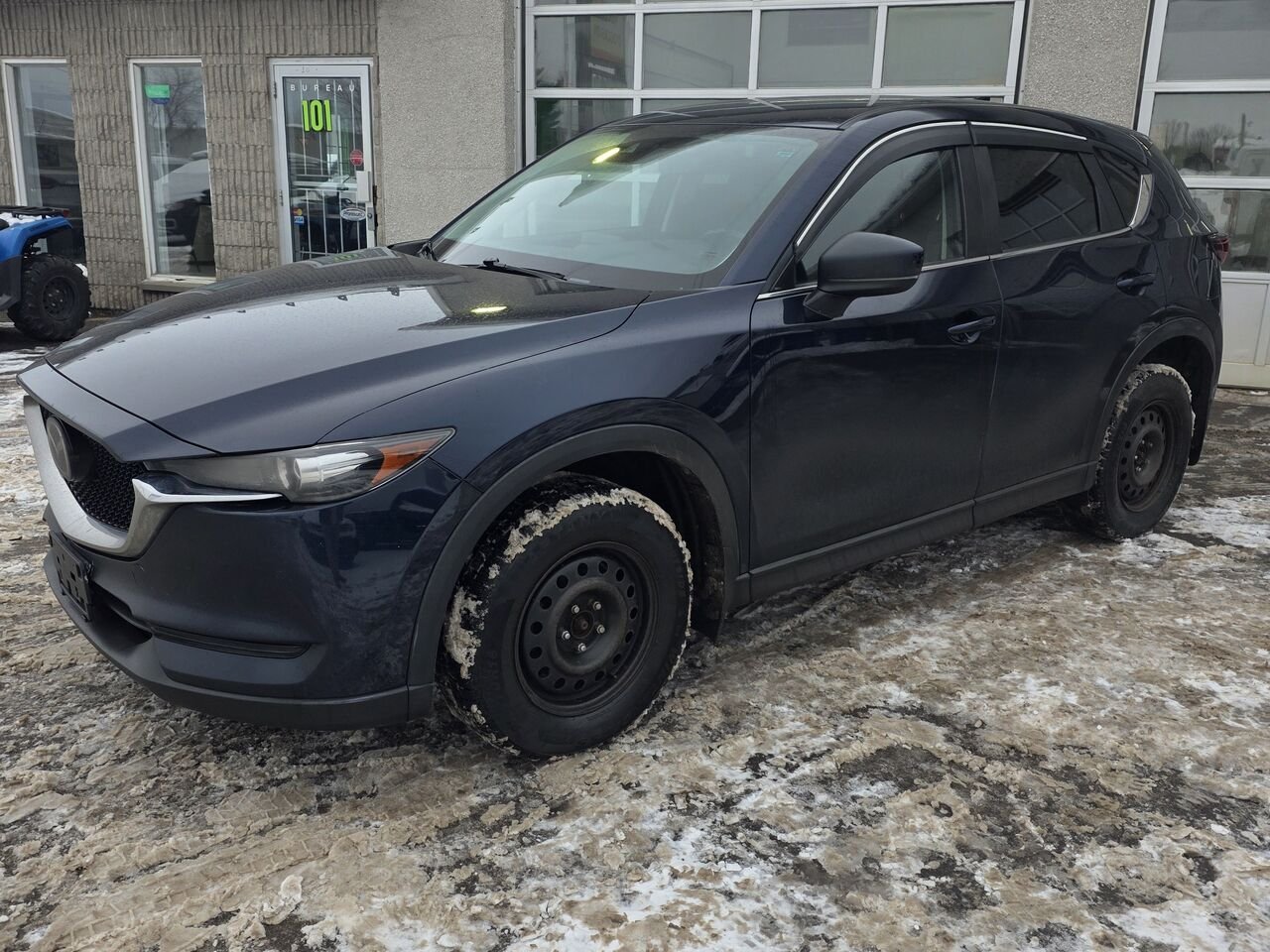 2020 Mazda CX-5 Blue  - photo #1