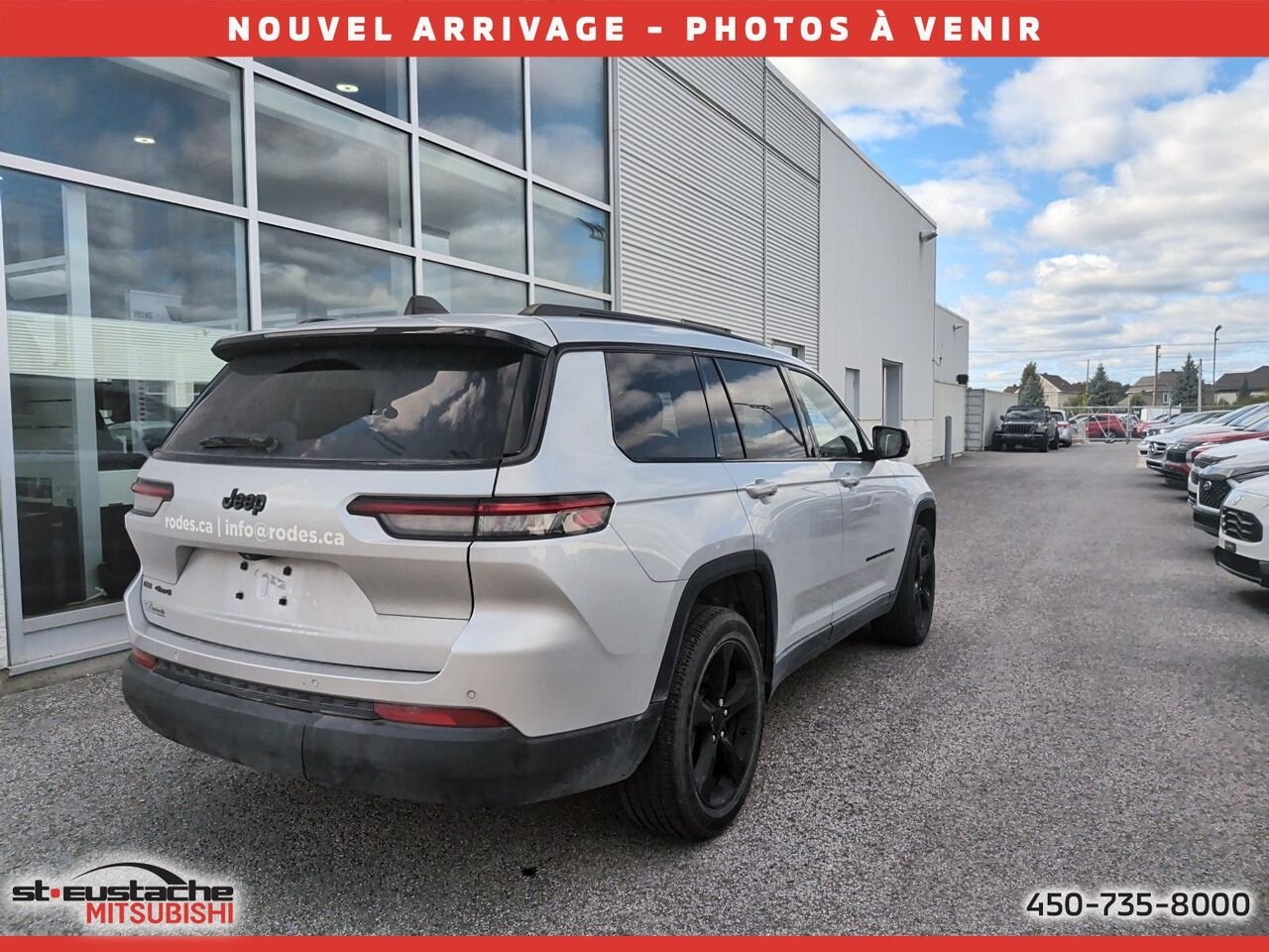 2023 Jeep Grand Cherokee L ALTITUDE Silver Saint-Eustache - photo #3