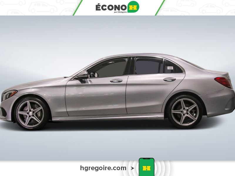 Mercedes Benz C-Class 822541A | C 300 AWD CUIR TOIT BLUETOOTH MAGS 2017 Argent Laval - photo #4