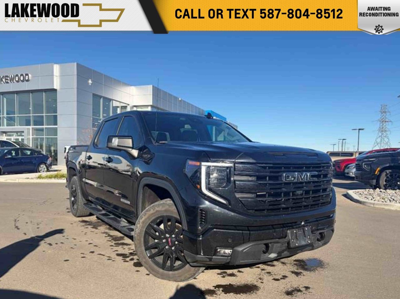 2024 GMC Sierra 1500 4WD Crew Cab 147 Elevation Black Sherwood Park - photo #0