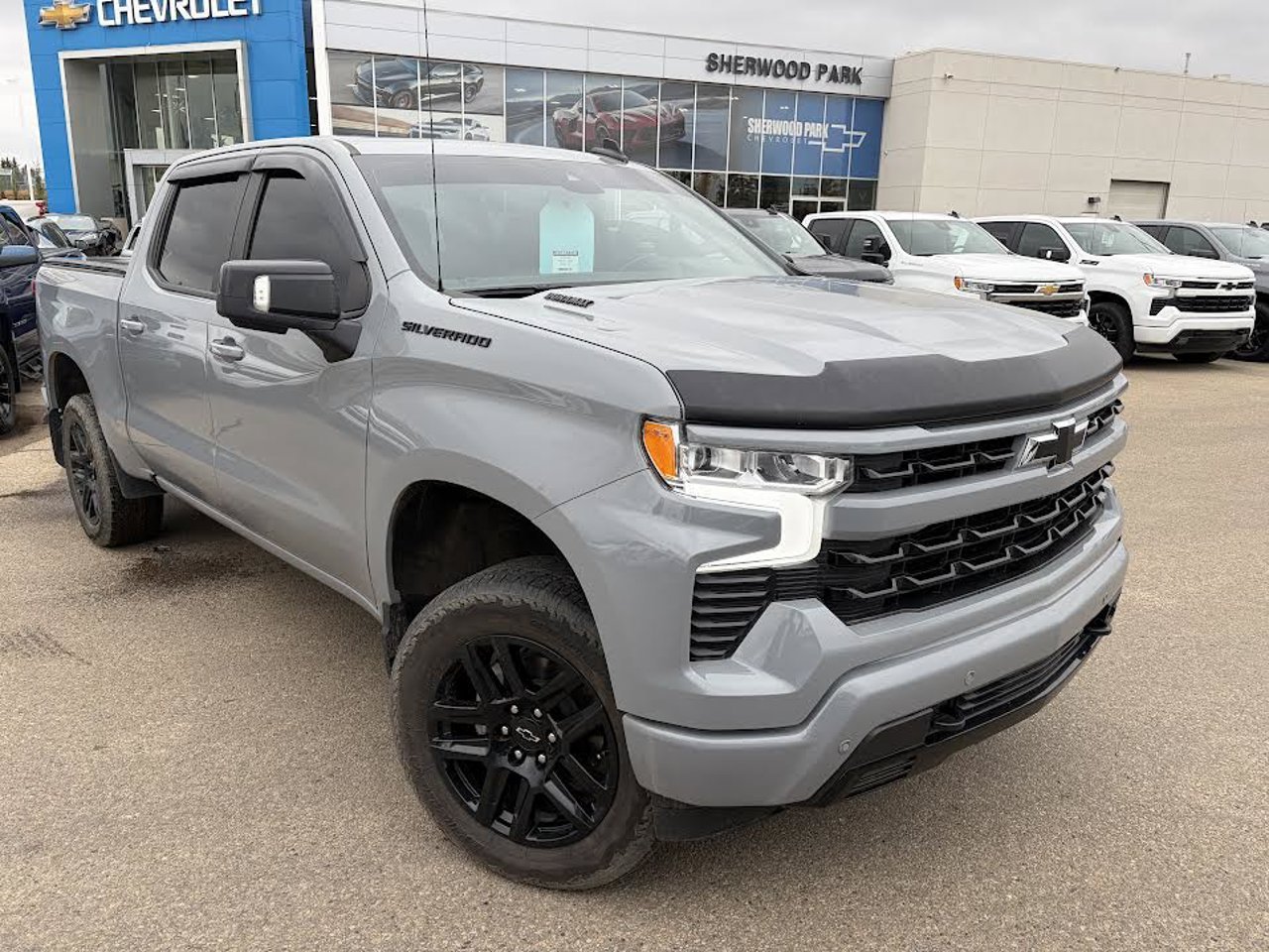 2024 Chevrolet Silverado 1500 4WD Crew Cab 147 RST Grey Sherwood Park - photo #1
