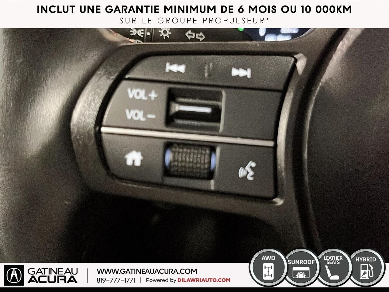 Honda CR-V hybride EX-L Traction Intégrale 2024 Bleu Gatineau - photo #11
