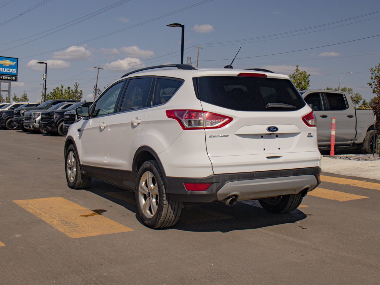 2014 Ford Escape 4WD 4dr SE White Sherwood Park - photo #7