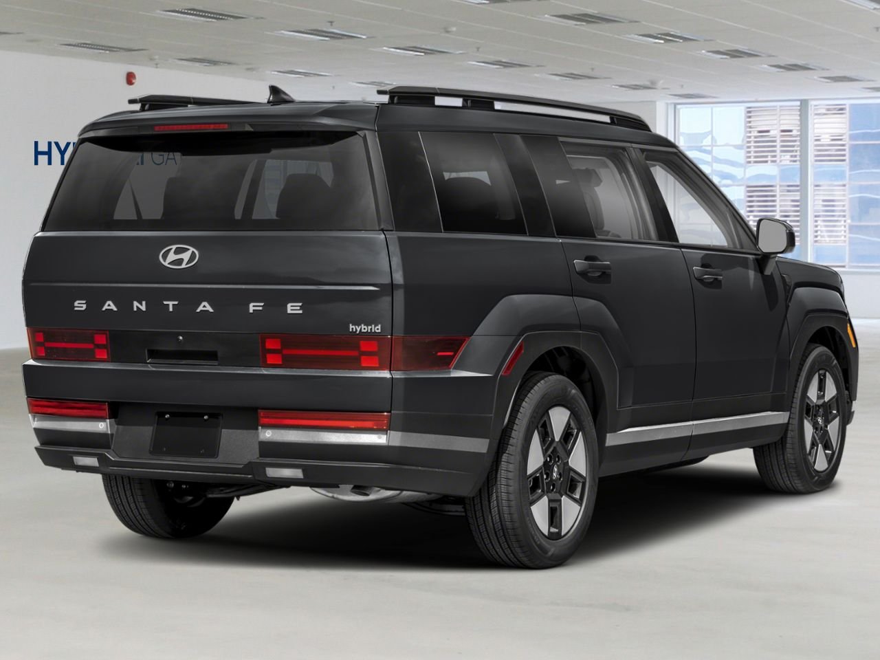 2027 Hyundai Santa Fe Hybrid Abyss Black Gatineau - photo #1