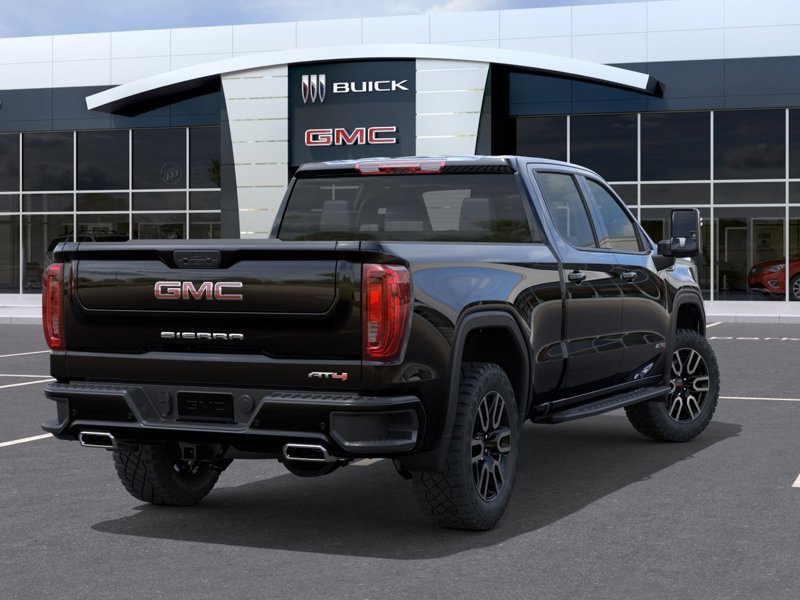 GMC Sierra 1500 AT4 cabine multiplace 4RM 157 po 2026 NOIR ONYX Sherbrooke - photo #3