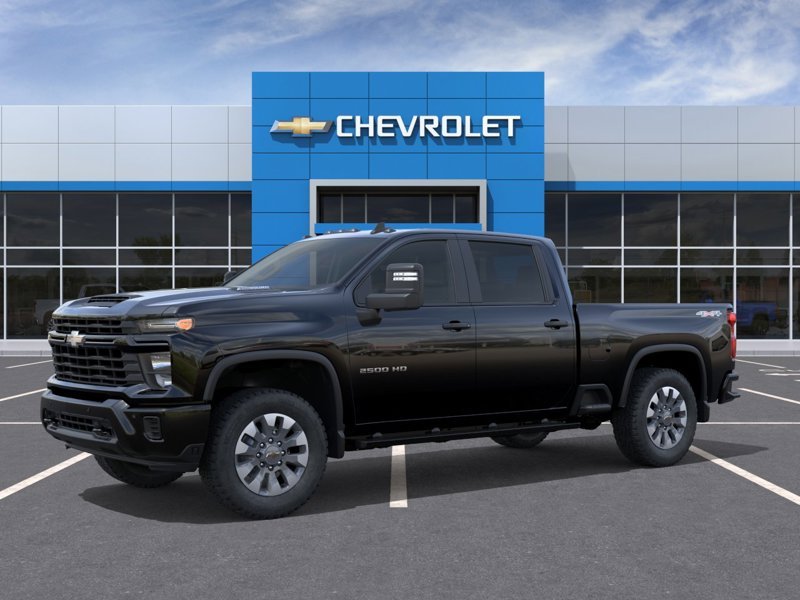 2026 CHEVROLET Silverado 2500HD Custom cabine multiplace 4RM 159 po BLACK Gatineau - photo #1