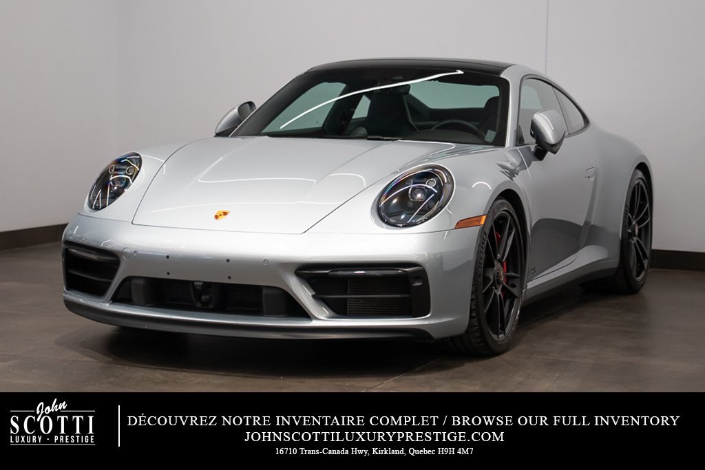 2022 Porsche 911 Carrera 4 GTS Coupe Silver Kirkland - photo #0