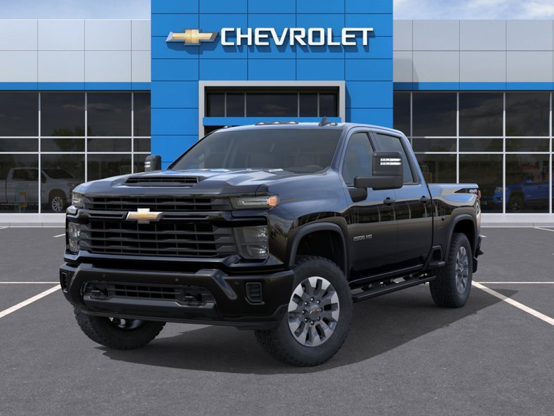 2026 CHEVROLET Silverado 2500HD Custom cabine multiplace 4RM 159 po BLACK Gatineau - photo #5