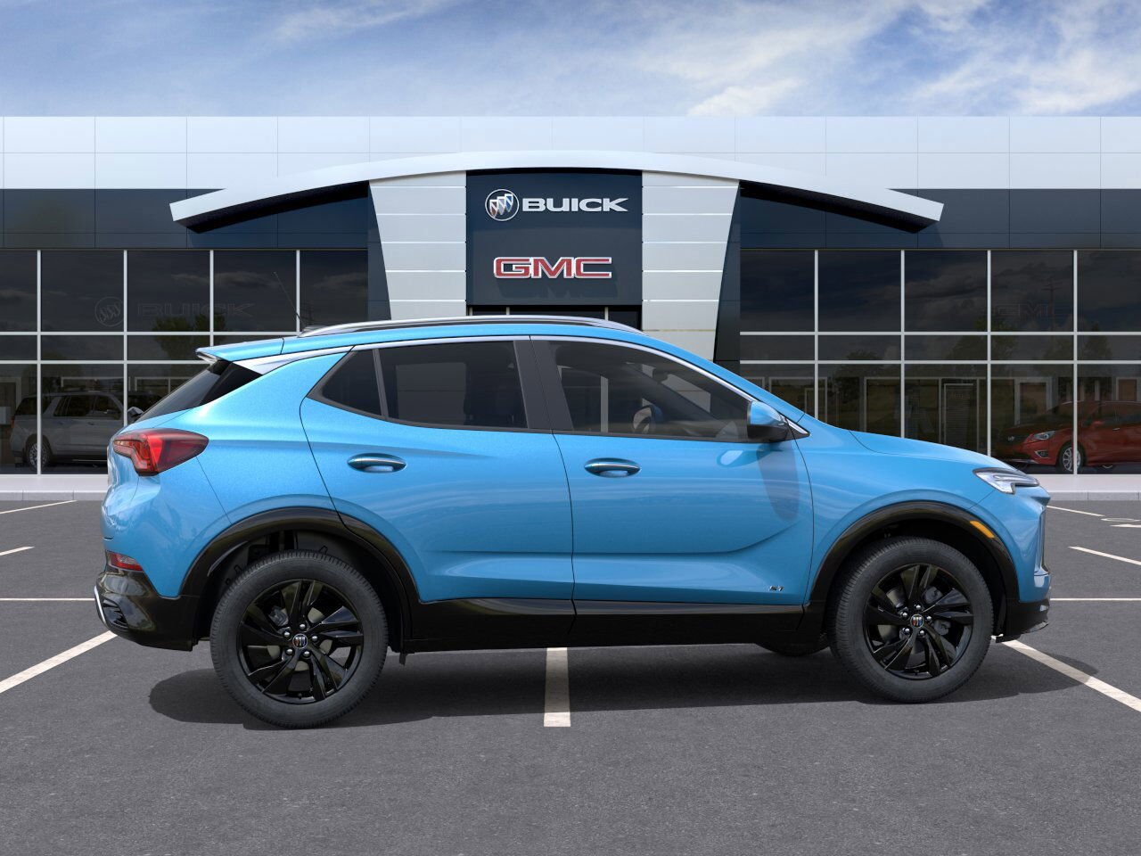 Buick Encore GX Tourisme sport 4 portes TI 2026 BLEU-VERT METALLISE Gatineau - photo #4