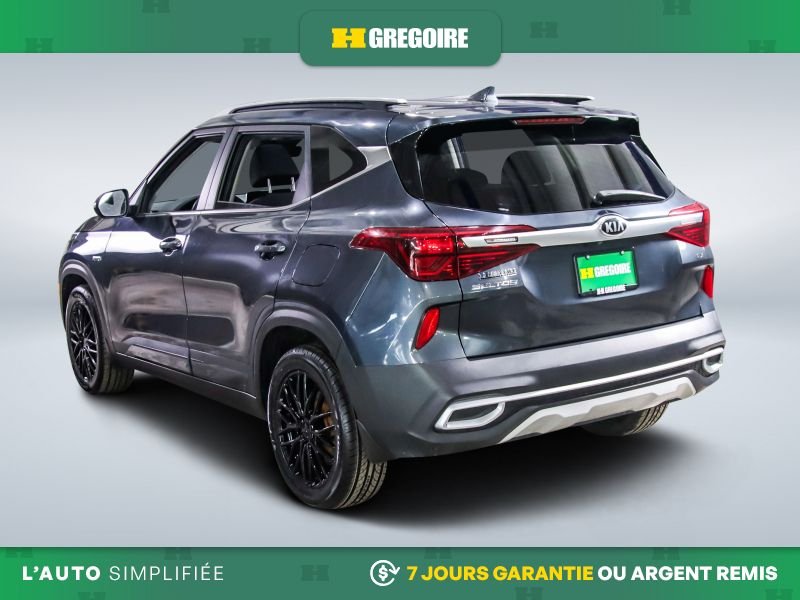 Kia Seltos EX Premium AWD AUTO A/C CUIR TOIT NAV CAM RECUL BL 2021 Gris