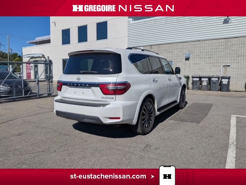 2023 Nissan Armada White Laval - photo #12