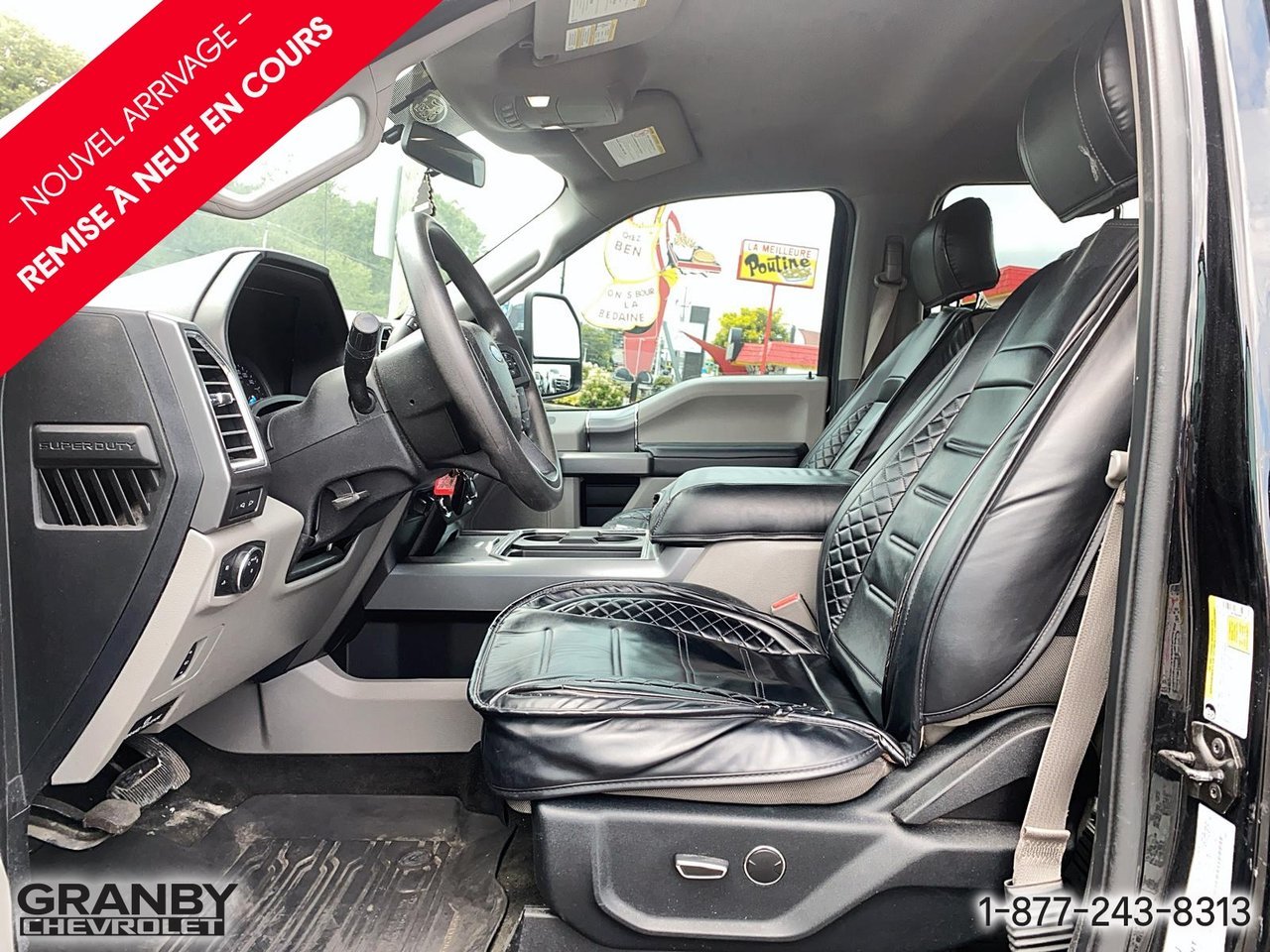 Ford Super Duty F-250 SRW XL cabine 6 places 4RM 160 po | 26-0618B 2017 Noir Granby - photo #10