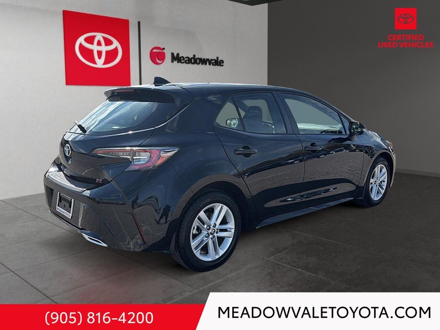 2022 Toyota Corolla Hatchback CVT Black