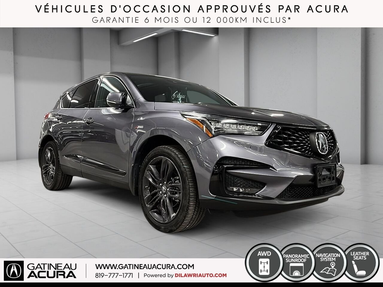 Acura RDX A-Spec SH-AWD 2021 Gris Gatineau - photo #13