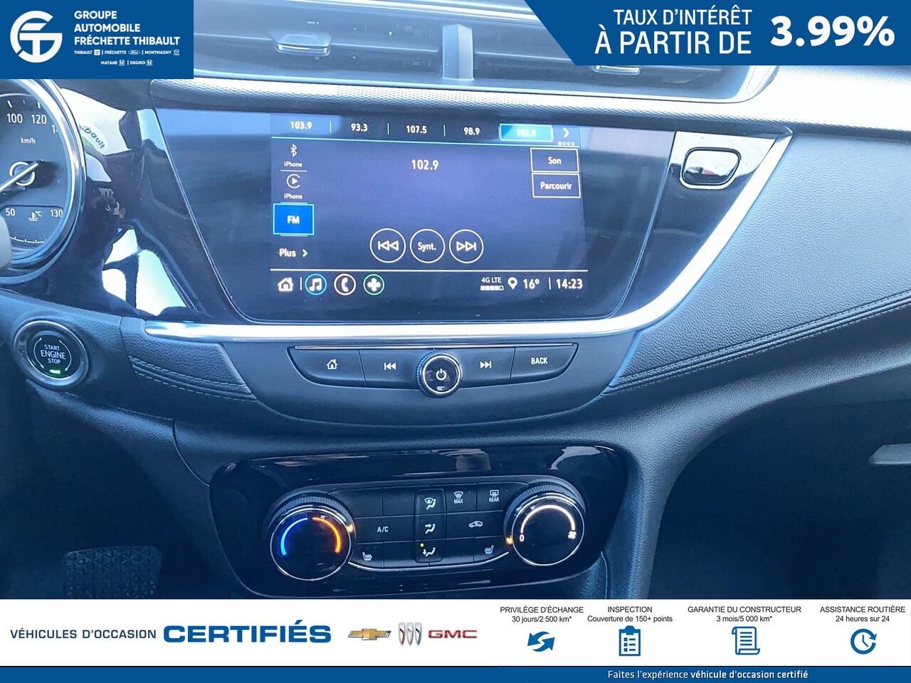 BUICK ENCORE GX Privilégiée 4 portes TI 2023 Rouge Montmagny - photo #12