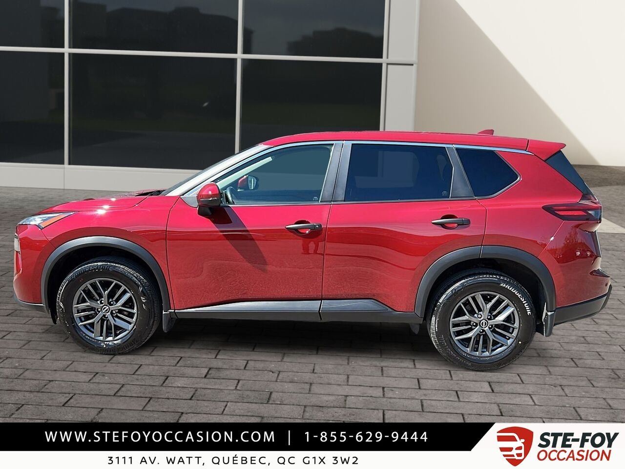 Nissan ROGUE S TRACTION INTEGRALE 2024 Rouge Québec - photo #4