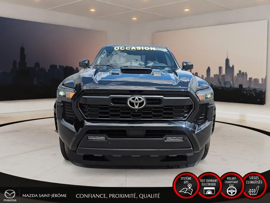 2025 Toyota Tacoma TRD SPORT PREMIUM | CUIR | TOIT OUVRANT | Black