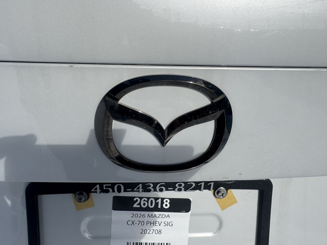 MAZDA CX-70 hybride rechargeable Signature TI 2026 Blanc rhodium métallisé Saint-Jérôme - photo #10