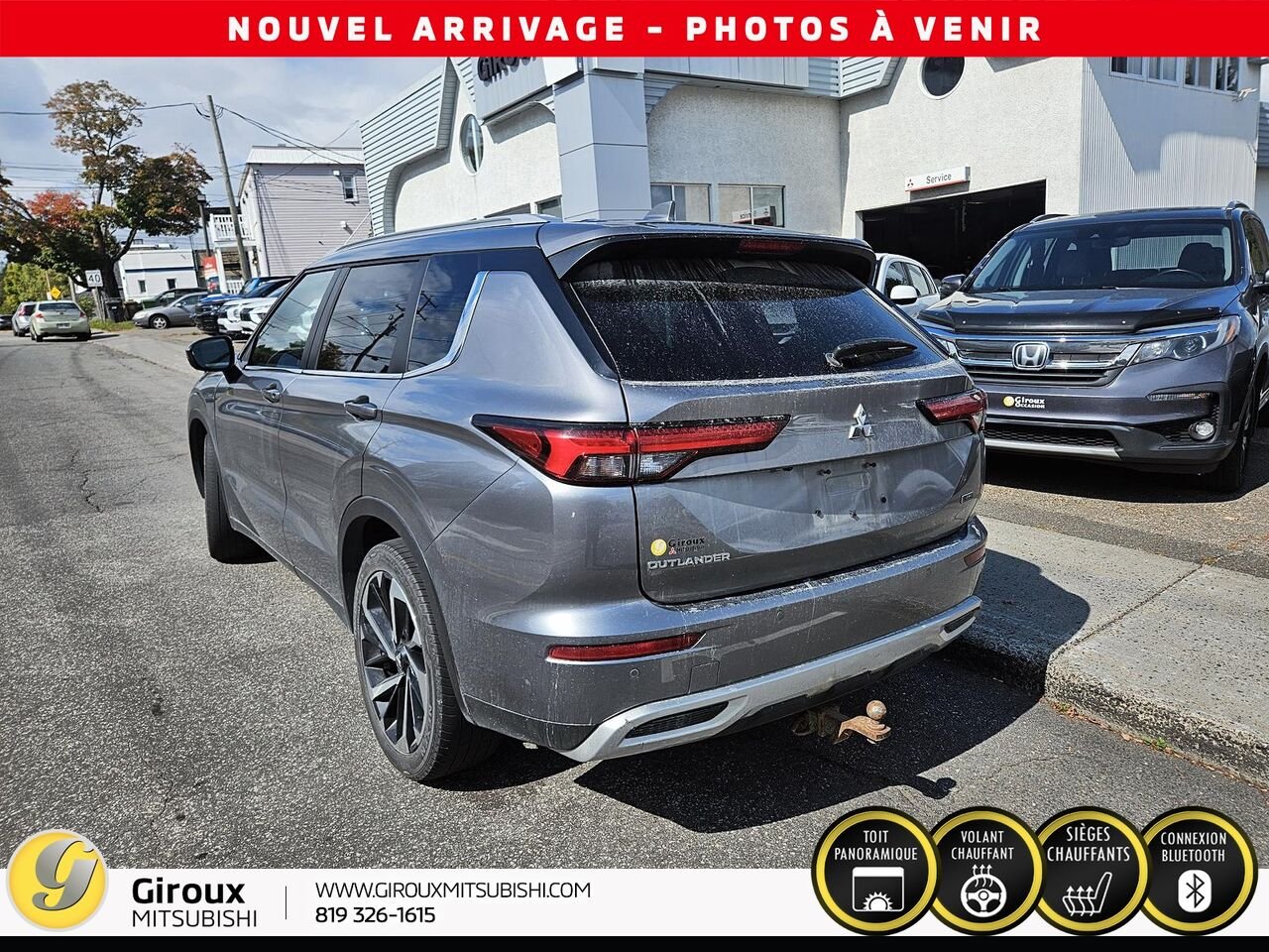 2022 Mitsubishi Outlander Grey Sainte-Agathe-des-Monts - photo #3
