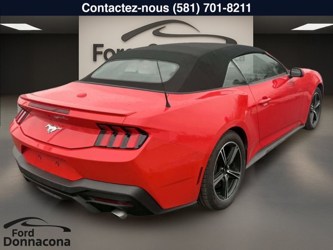 2025 Ford Mustang Red  - photo #2