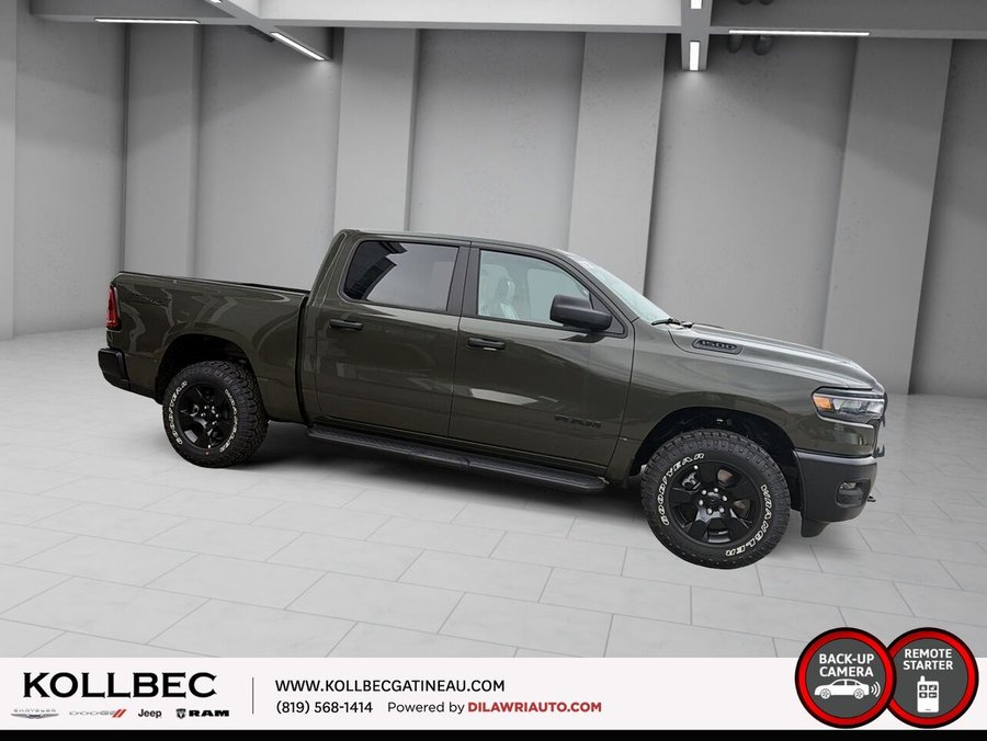 RAM 1500 Warlock cabine d'équipe 4x4 caisse de 5 pi 7 po 2026 Couche nacrée rouge