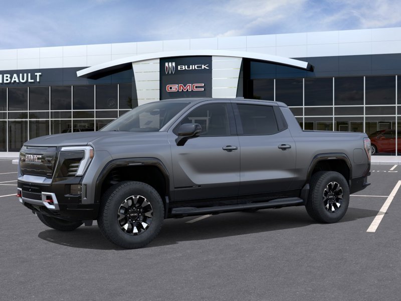 GMC Sierra EV AT4 cabine multiplace 4RMe à autonomie maximale 2026 Gris Magnus mat Sherbrooke - photo #1