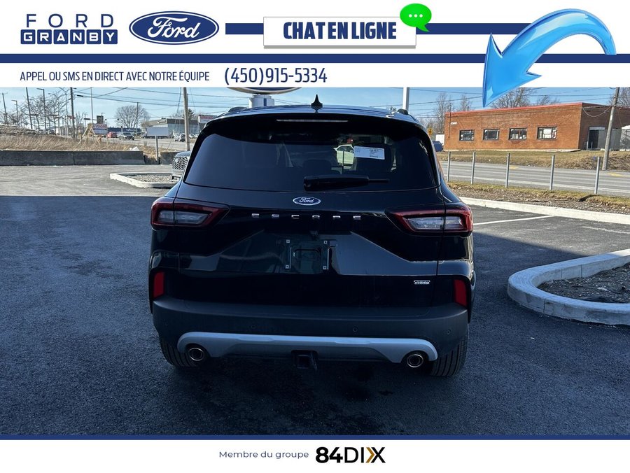 Ford Escape VHR TA 2025 Noir agate métallisé