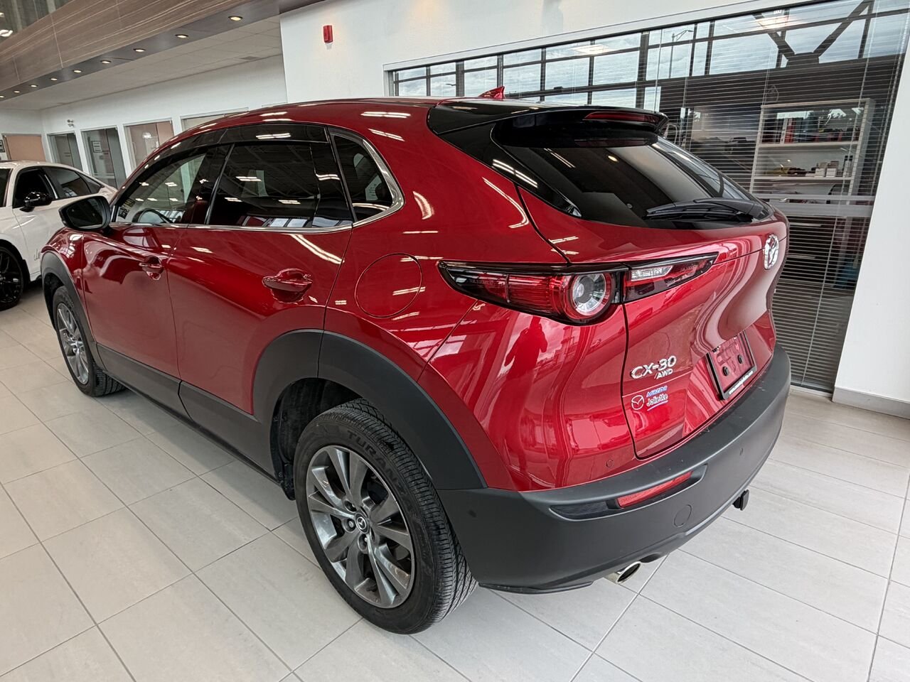 Mazda CX-30 2021 Rouge Notre-Dame-des-Prairies - photo #3