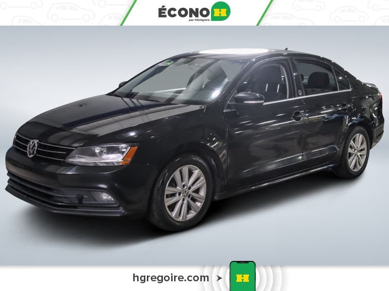Volkswagen Jetta 822766 | Wolfsburg Edition TOIT GR ÉLEC A/C BLUETOOTH CAMÉR 2017 Noir Laval - photo #2