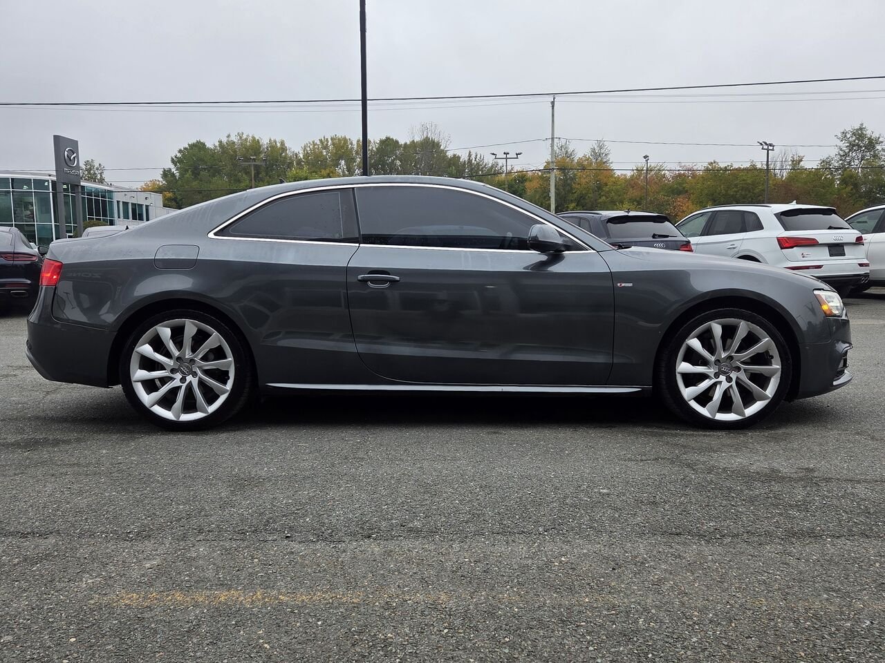 Audi A5 Coupé 2014 Gris Granby - photo #7