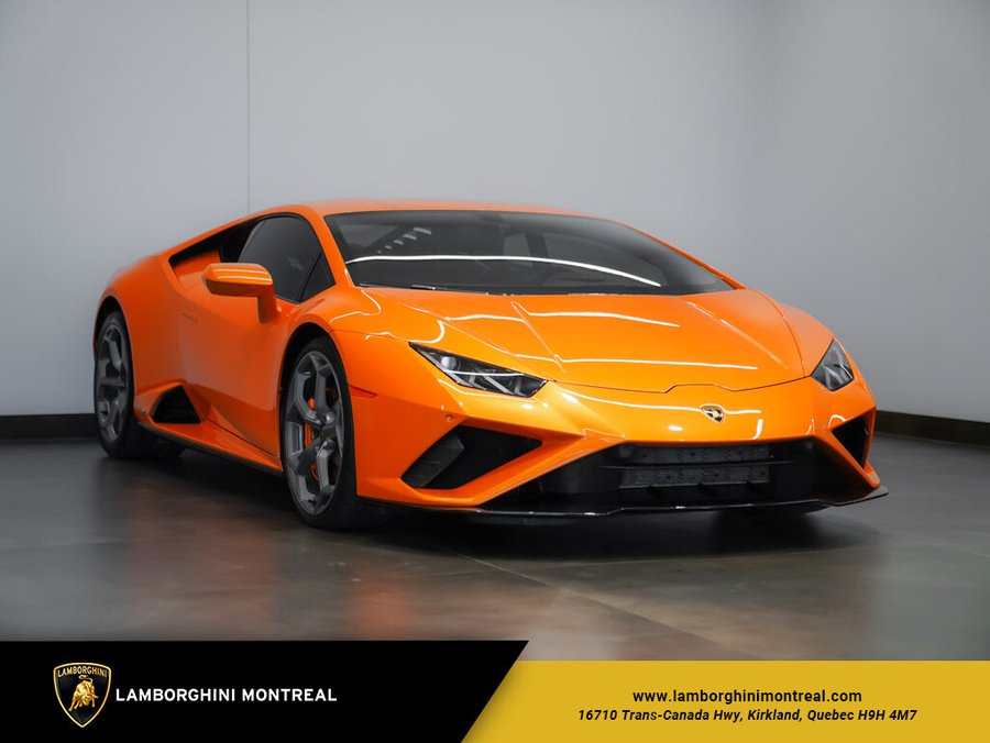 2022 Lamborghini Huracan Evo RWD Orange