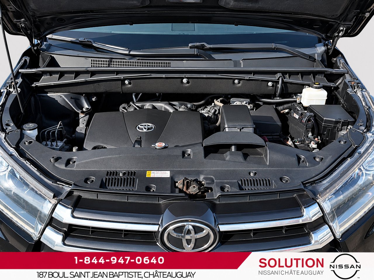 Toyota Highlander Limited TI 2019 Noir Châteauguay - photo #10