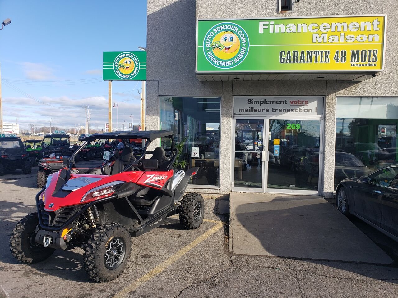 CF MOTO Z FORCE 950 2022 Rouge Longueuil, - photo #0