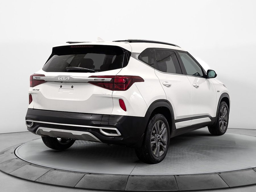Kia Seltos AWD EX Bas Kilométrage Sièges et Volant Chauffant 2023 Blanc