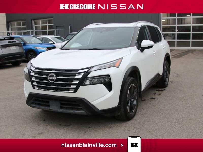 2024 Nissan Rogue SV Moonroof AWD TOIT PANO GR ELECTRIQUE DEMO White