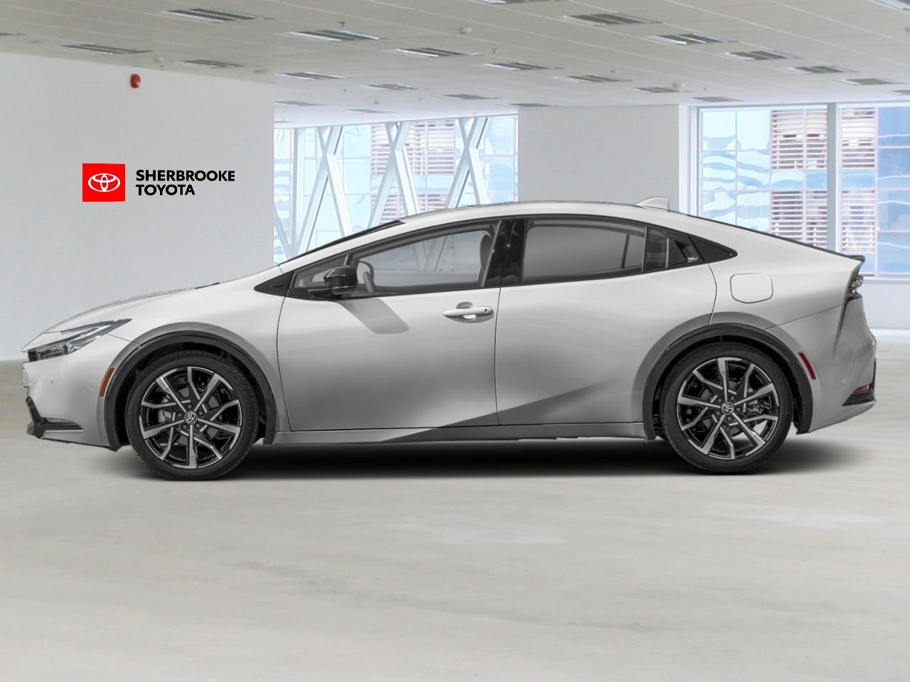 Toyota Prius hybride branchable XSE Premium BA 2027 Argent incisif Sherbrooke - photo #1