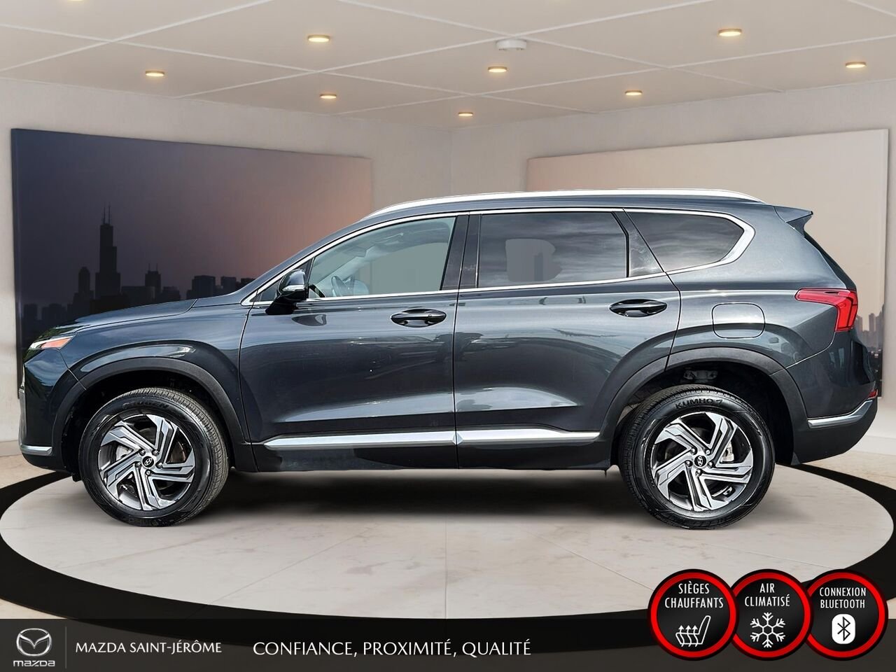 Hyundai Santa Fe 2023 Gris Ste-Agathe des Monts - photo #10