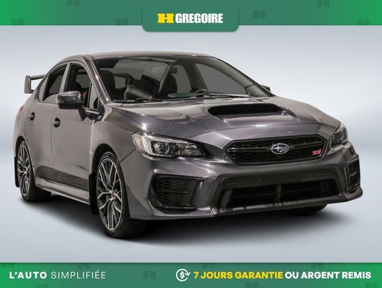 2020 Subaru WRX STI Sport AWD MAN A/C CUIR TOIT GR ELECT MAGS CAM Grey