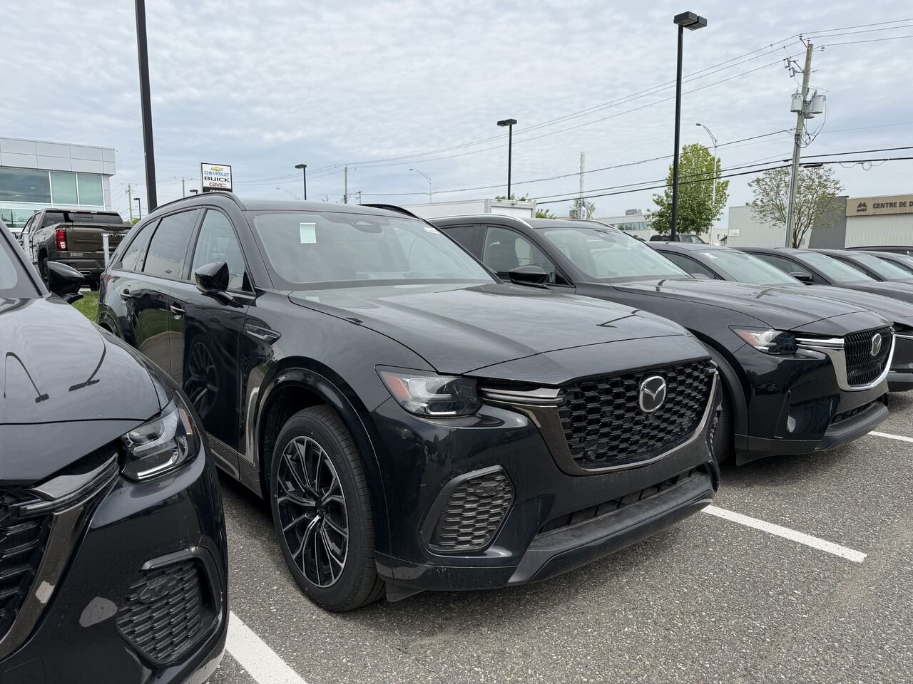 2026 MAZDA CX-70 PHEV Jet Black Mica Ste-Marie - photo #0