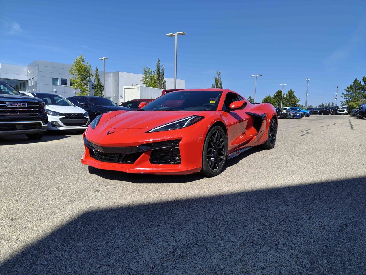 2025 Chevrolet Corvette 2dr Z06 Cpe w/1LZ Red Sherwood Park - photo #3