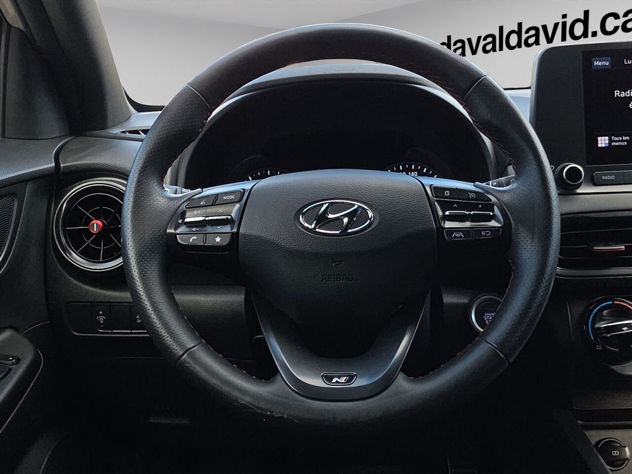 Hyundai Kona 1.6T N Line TI avec toit bicolore, NAVIGATION, APPEL CAR PLAY, CAMÉRA RECUL 2022 Gris Val-David - photo #18