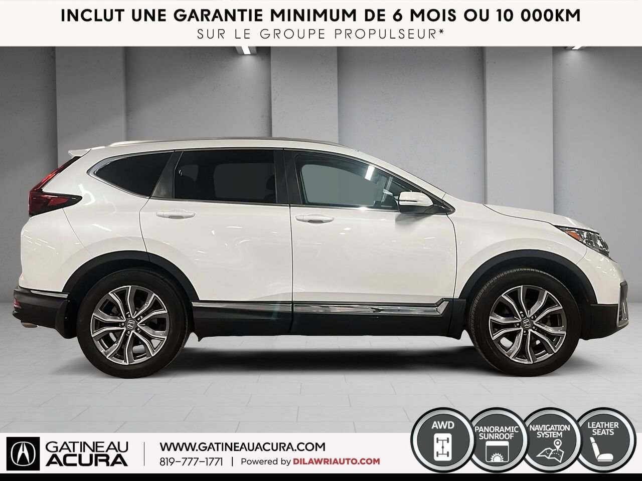 Honda CR-V Touring AWD 2020 Blanc Gatineau - photo #13