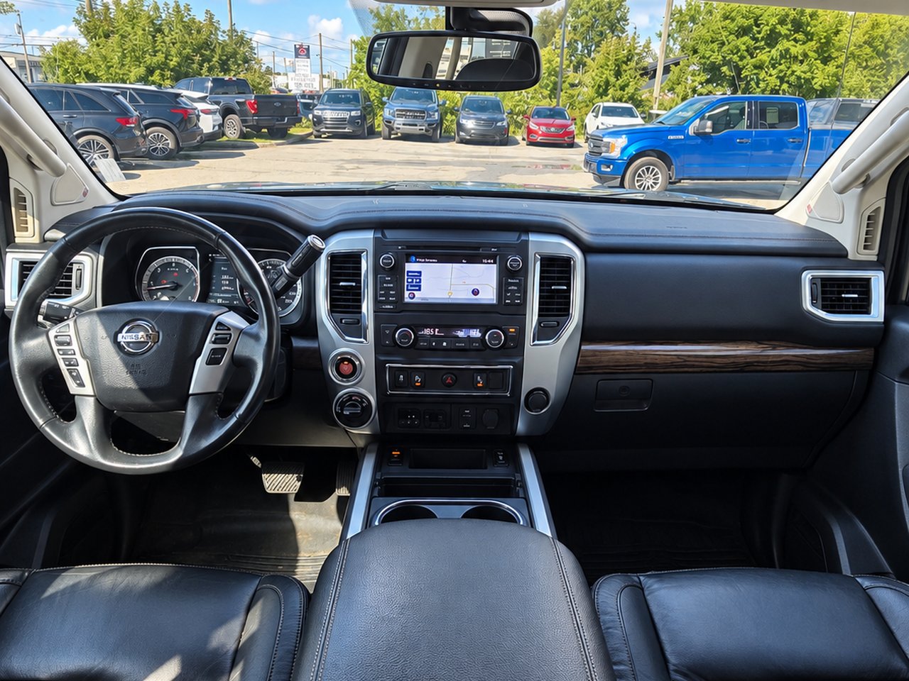 Nissan Titan XD Cummins 2016 Noir Granby - photo #13