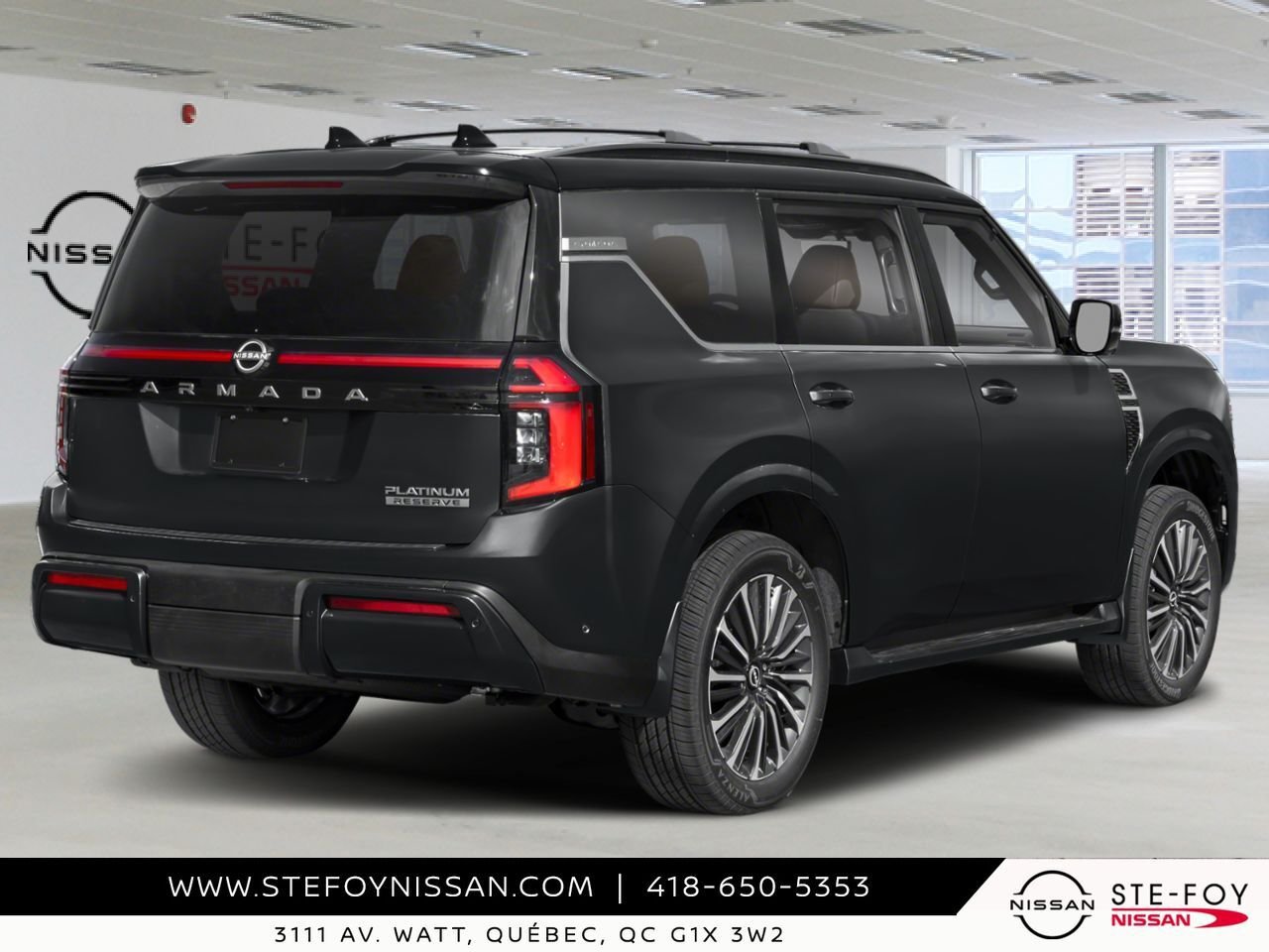 2026 NISSAN Armada Super Black Ste-Foy - photo #2