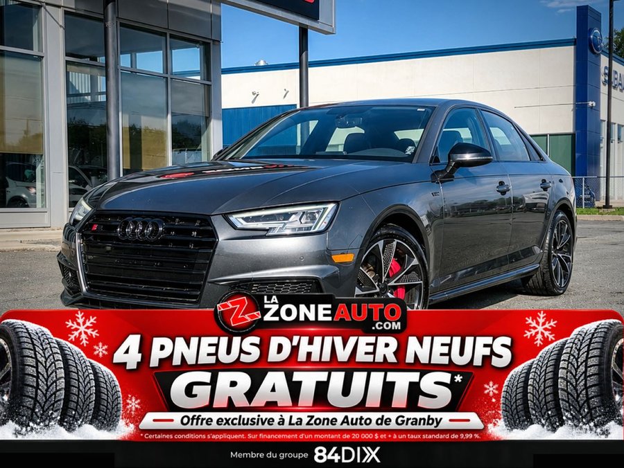 Audi S4 Progressiv Quattro FIBRE DE CARBONE + ALCANTARA 2018 Gris