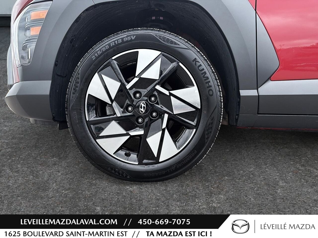 2025 Hyundai Kona 2 L Preferred TI avec ensemble Trend (IVT) Red Laval - photo #8