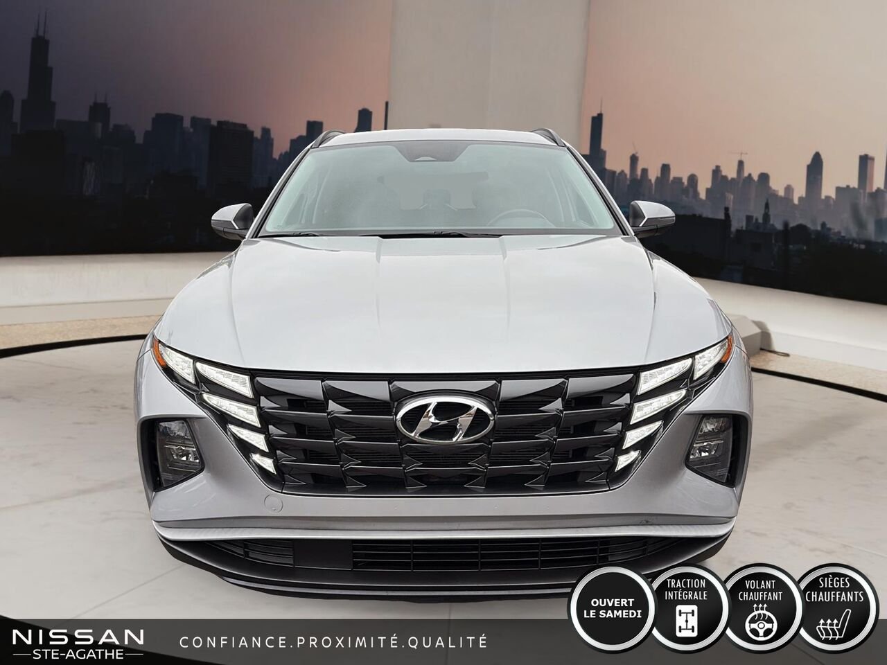 2023 Hyundai Tucson Silver Saint-Jérôme - photo #1