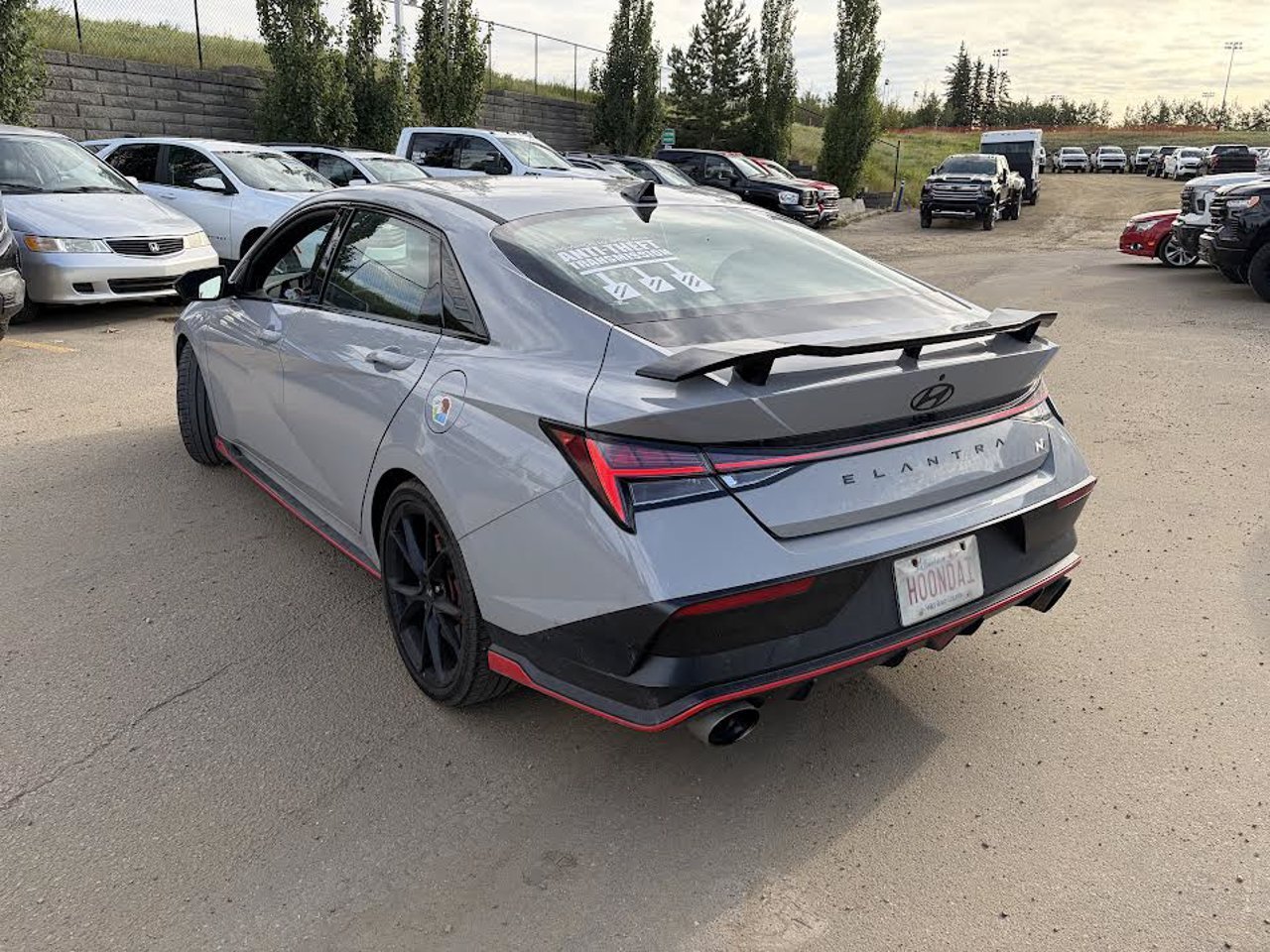 2025 Hyundai Elantra N Manual Grey Sherwood Park - photo #3